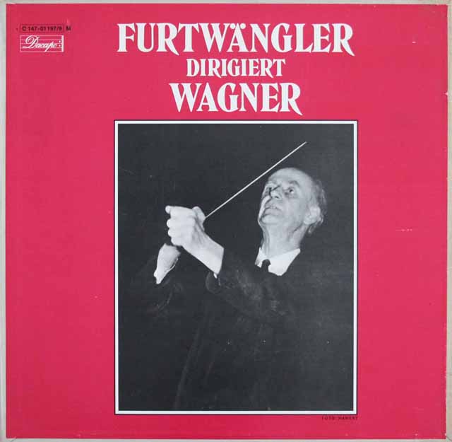 フルトヴェングラーのワーグナー/序曲、前奏曲集　独Dacapo　2941　LP レコード