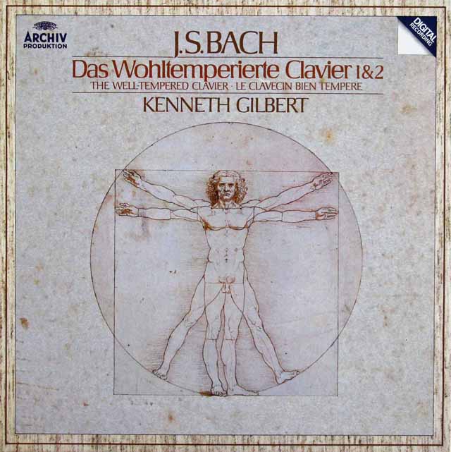 ギルバートのバッハ/平均律クラヴィーア曲集第1&2巻　独ARCHIV　3396　LP レコード