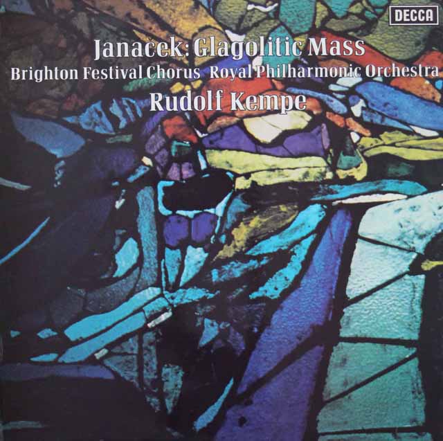 ケンペのヤナーチェク/「グラゴル・ミサ」　英DECCA　3396　LP レコード