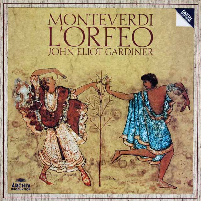 ガーディナーのモンテヴェルディ/「オルフェオ」全曲　 独ARCHIV　2943　LP レコード