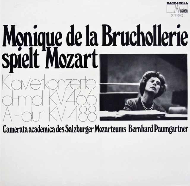 ブリュショルリ&パウムガルトナーのモーツァルト/ピアノ協奏曲第20&23番　 独BACCAROLA　2944　LP レコード