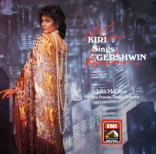 キリ・テ・カナワ/ガーシュインを歌う　 独EMI　2944　LP レコード