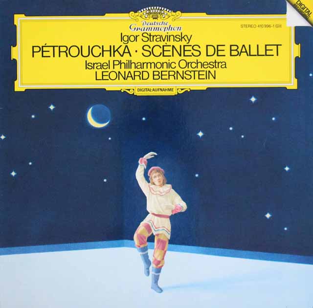 バーンスタインのストラヴィンスキー/「ペトルーシュカ」ほか　独DGG　3637　LP レコード