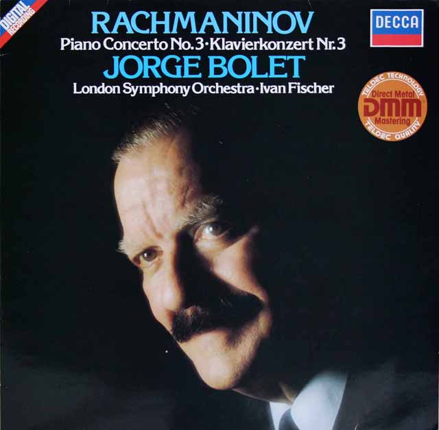 LP レコード ボレットのラフマニノフ/ピアノ協奏曲第3番 独DECCA 2944 LP レコード ボレットのラフマニノフ/ピアノ協奏曲第3番 独DECCA 2944