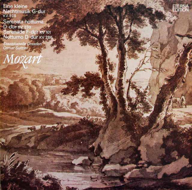 スウィトナーのモーツァルト/「アイネ・クライネ・ナハトムジーク」ほか　 独ETERNA　3637　LP レコード