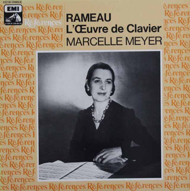 メイエルのラモー/クラヴサン曲集　仏EMI（VSM）　3638　LP レコード