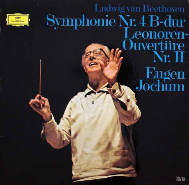 【テストプレス】ヨッフムのベートーヴェン/交響曲第4番 　 独DGG　2946　LP レコード