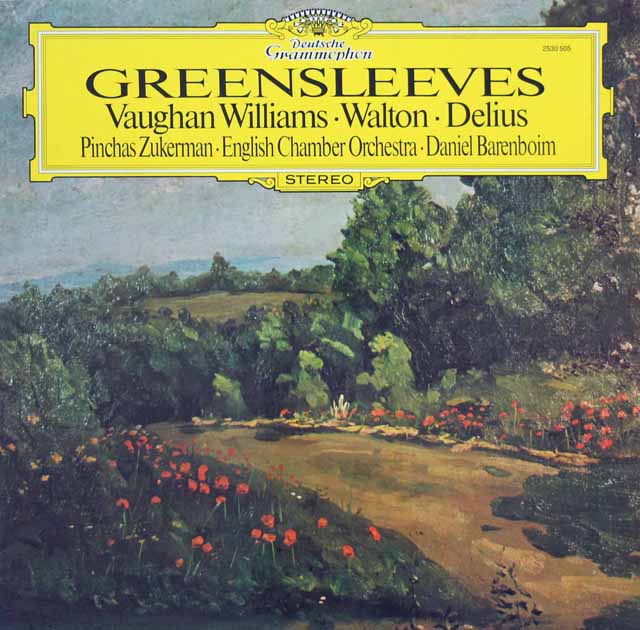 バレンボイムのイギリス管弦楽曲集　独DGG　3638　LP レコード