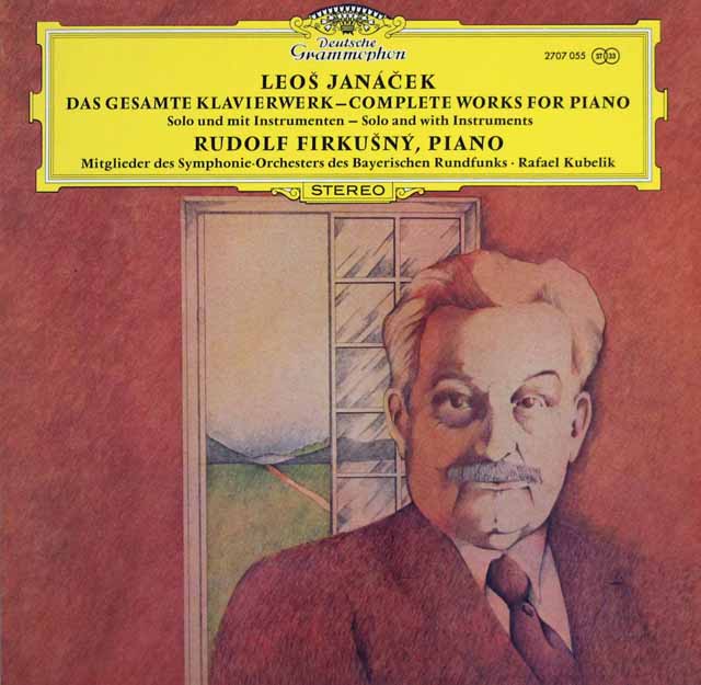 フィルクスニーのヤナーチェク/ピアノ作品集  　 独DGG　2947　LP レコード