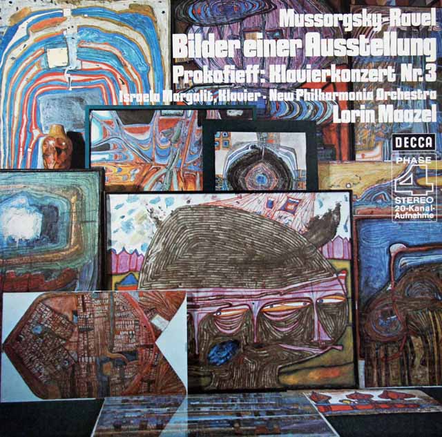 【サイン入り】マゼールのムソルグスキー/「展覧会の絵」ほか  　 独DECCA　2948　LP レコード