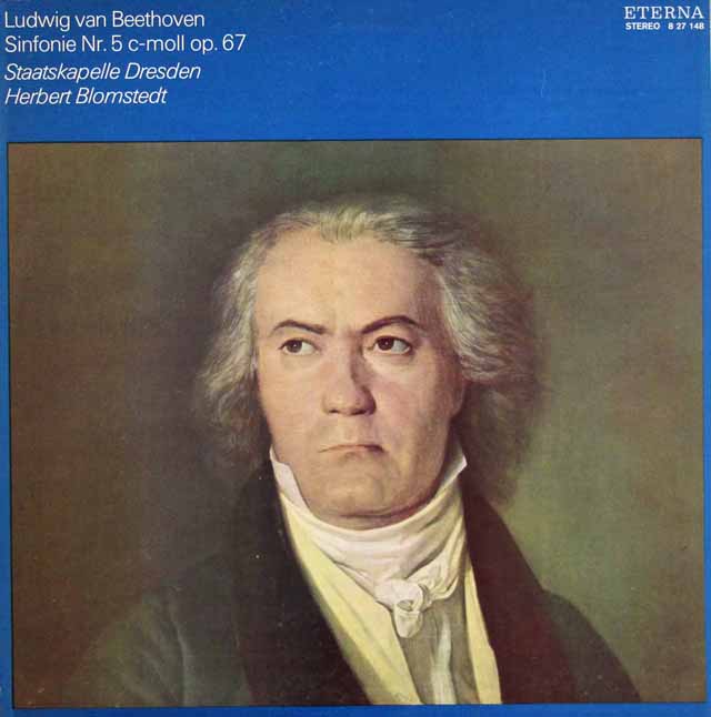 ブロムシュテットのベートーヴェン/交響曲第5番   　 独ETERNA　2950　LP レコード