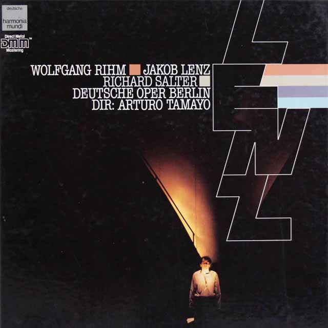 タマヨのリーム/歌劇「ヤーコブ・レンツ」全曲　独HM　3820　LP レコード