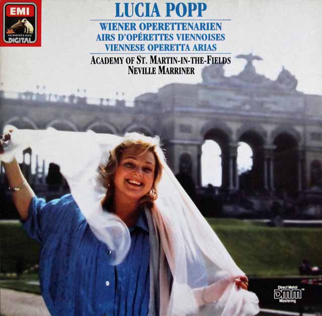 ポップ&マリナーのウィンナ・オペレッタ・アリア集　  独EMI　3002　LP レコード