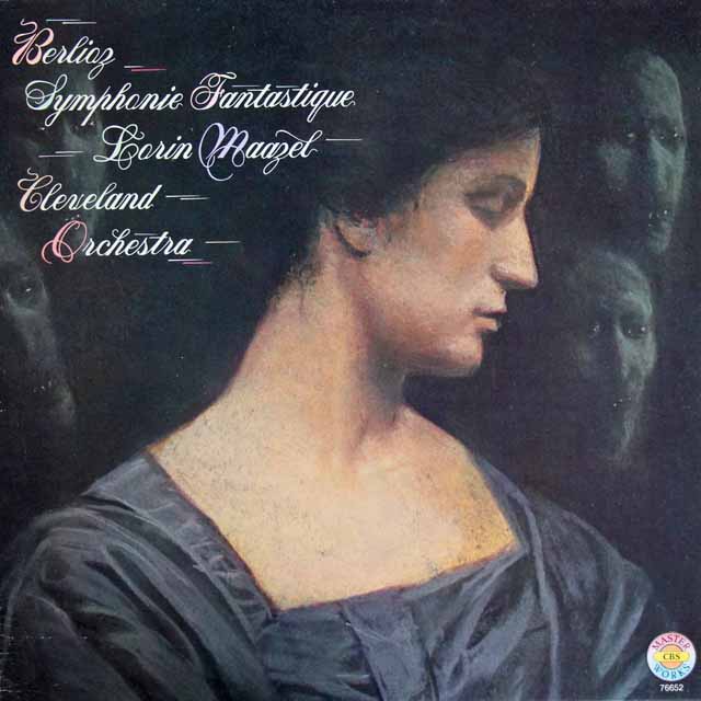 マゼールのベルリオーズ/幻想交響曲　独CBS　3394　LP レコード