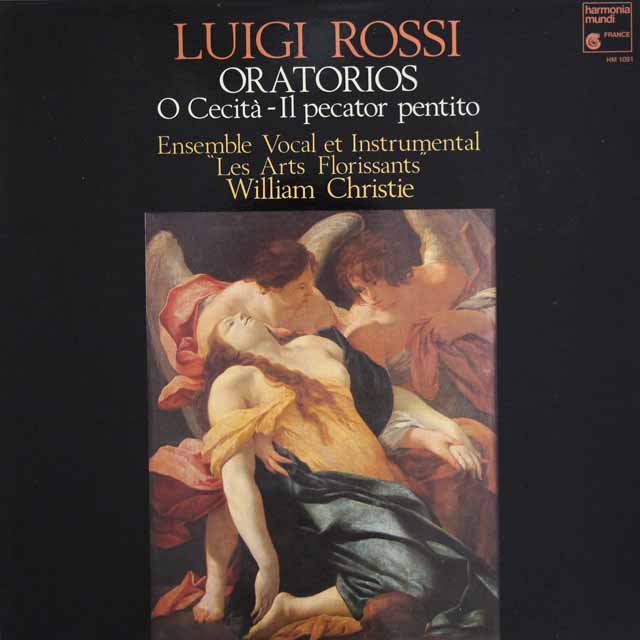クリスティ&レザール・フロリサンのロッシ/オラトリオ集　 仏HM　3394　LP レコード