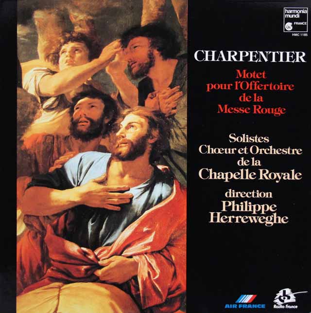 ヘレヴェッヘのシャルパンティエ/モテット集　 仏HM　3004　LP レコード