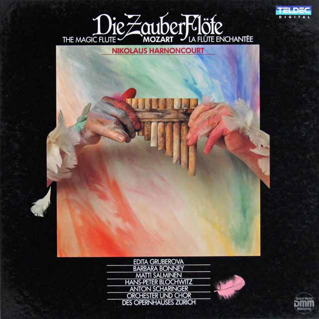 アーノンクールのモーツァルト/「魔笛」全曲　 独TELDEC　3004　LP レコード