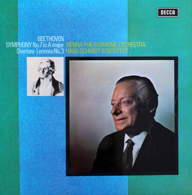 【オリジナル盤】イッセルシュテットのベートーヴェン/交響曲第7番　 英DECCA　3006　LP レコード