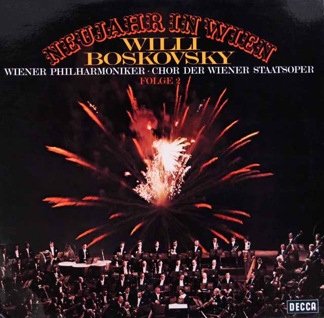 ボスコフスキーのニュー・イヤー・コンサート vol.2　 独DECCA　3006　LP レコード