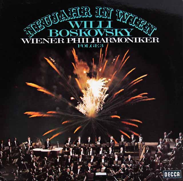 ボスコフスキーのニュー・イヤー・コンサート vol.3　 独DECCA　3006　LP レコード