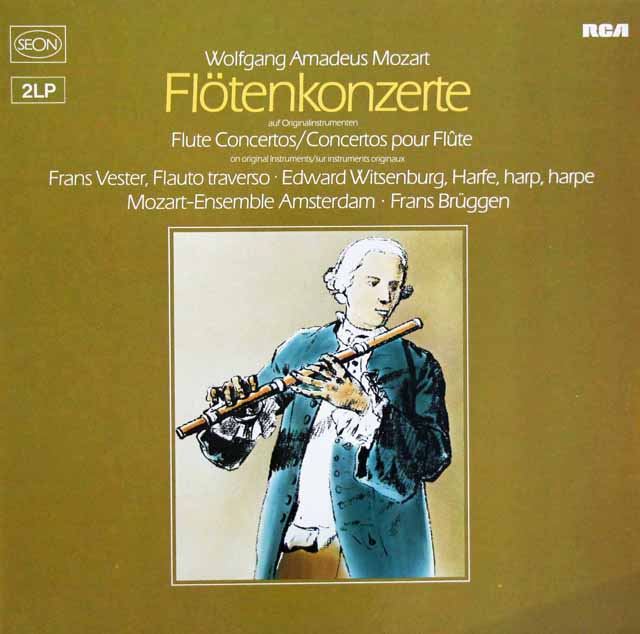 ブリュッヘンのモーツァルト/フルート協奏曲集　 独RCA（SEON）　3006　LP レコード