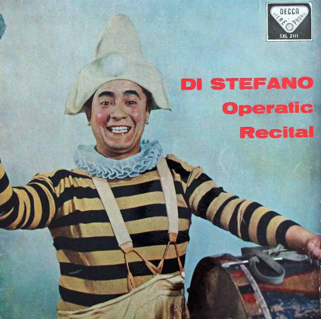 【オリジナル盤】　ステファノのオペラ・アリア集　英DECCA　3701　LP レコード