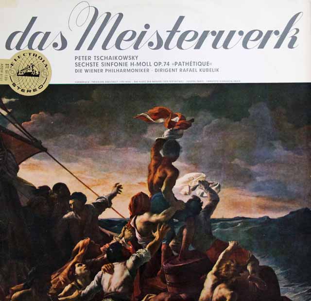 【ドイツ最初期盤】　クーベリックのチャイコフスキー/交響曲第6番「悲愴」 　独ELECTROLA　3393　LP レコード