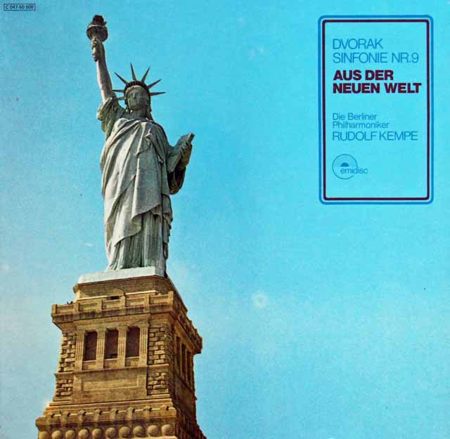 ケンペのドヴォルザーク/交響曲第9番「新世界より」 　独emidisc　3008　LP レコード
