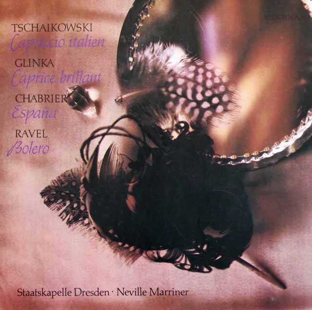 マリナーのラヴェル/ボレロほか　独ETERNA　3703　LP レコード