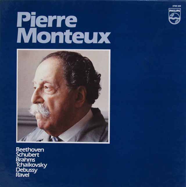 モントゥー名演集  　蘭PHILIPS　3011　LP レコード