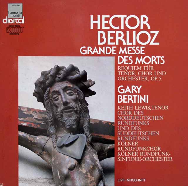 ベルティーニのベルリオーズ/「死者のための大ミサ曲」　独HM　3703　LP レコード