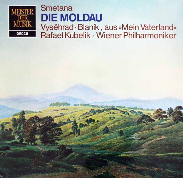 クーベリックのスメタナ/「わが祖国」抜粋  　独DECCA　3011　LP レコード