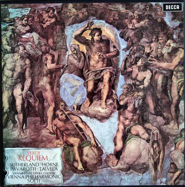 ショルティのヴェルディ/「レクイエム」 　英DECCA　3011　LP レコード