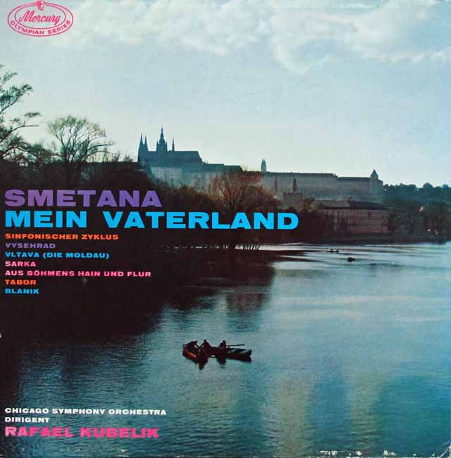 クーベリックのスメタナ/「わが祖国」全曲　独Mercury　3014　LP レコード