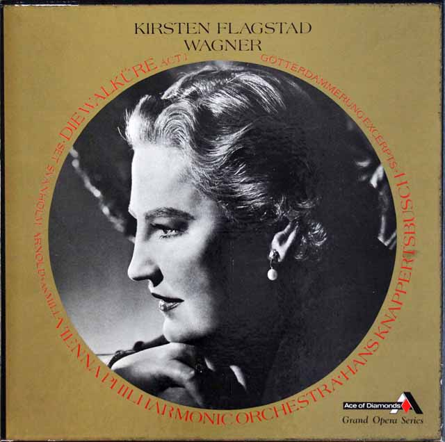 フラグスタート&クナッパーツブッシュのワーグナー/「ワルキューレ」第1幕　英DECCA　3391　LP レコード