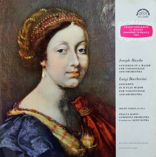 サードロのハイドン、ボッケリーニ/チェロ協奏曲集　チェコスロヴァキアSUPRAPHON　3427　LP レコード