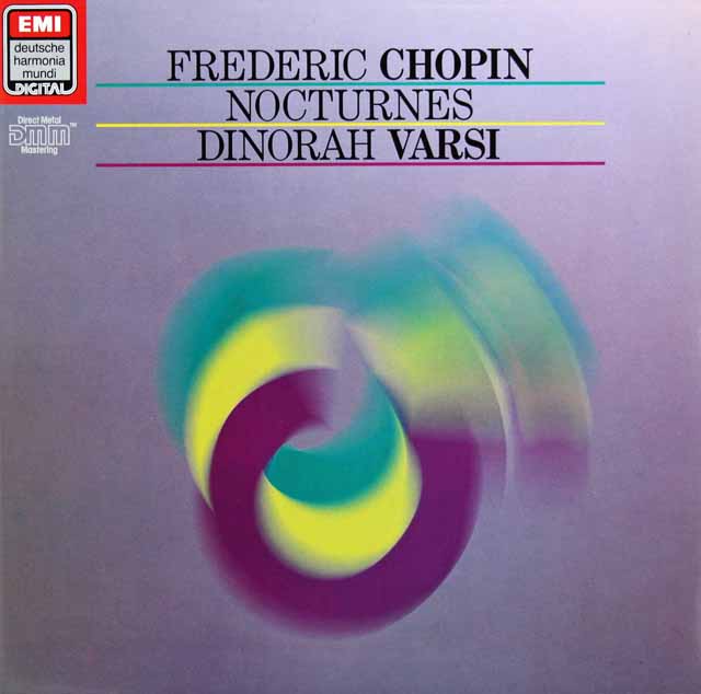 ヴァルシのショパン/夜想曲集　独EMI　3714　LP レコード