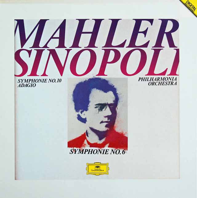 シノーポリのマーラー/第6番「悲劇的」 ほか　独DGG　3016　LP レコード