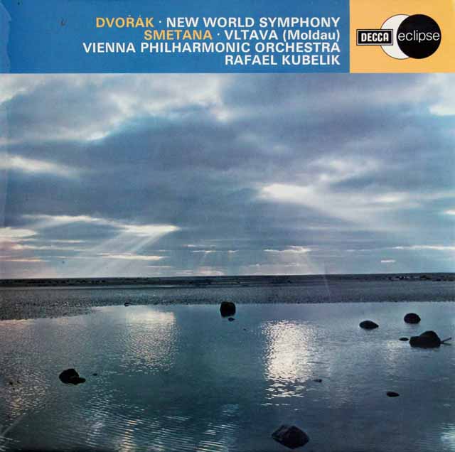 クーベリックのドヴォルザーク/交響曲第9番「新世界より」　英DECCA　3391　LP レコード