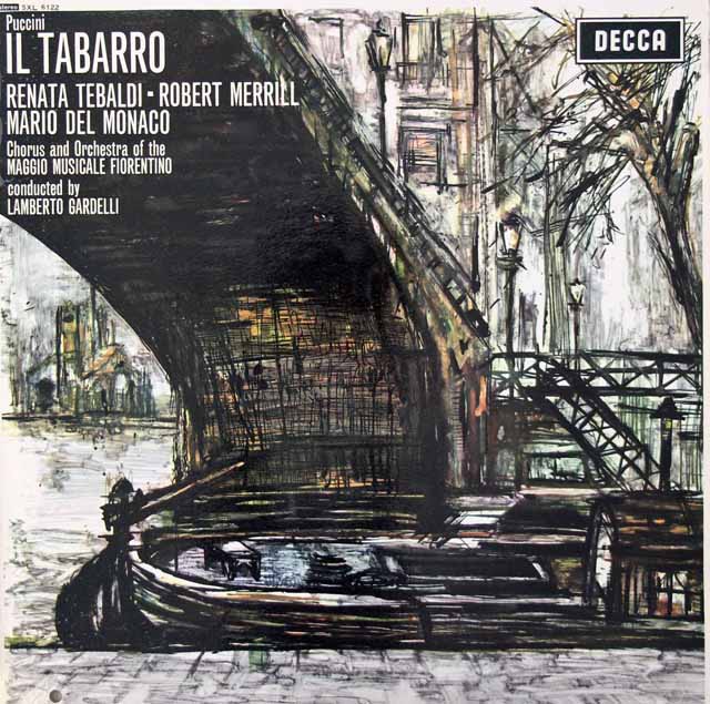 LP レコード オリジナル盤 ガルデルリのプッチーニ/「外套」 英DECCA 3390