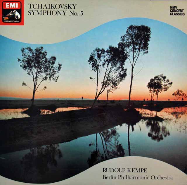 ケンペのチャイコフスキー/交響曲第5番 　英EMI　3024　LP レコード