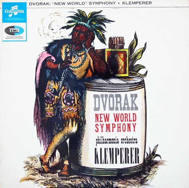 クレンペラーのドヴォルザーク/交響曲第9番「新世界より」  　英Columbia　3026　LP レコード