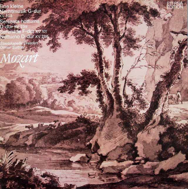 スウィトナーのモーツァルト/「アイネ・クライネ・ナハトムジーク」ほか　独ETERNA　3719　LP レコード