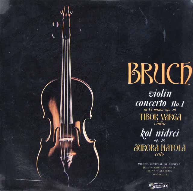 ヴァルガのブルッフ/ヴァイオリン協奏曲第1番ほか  仏ＣＨ　3026　LP レコード