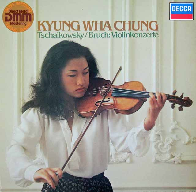 チョンのチャイコフスキー&ブルッフ/ヴァイオリン協奏曲集　  独DECCA　3027　LP レコード