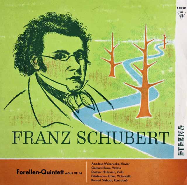 フルトヴェングラーのシューベルト/交響曲第7(9)番「ザ・グレート」　独ETERNA　3898　LP レコード