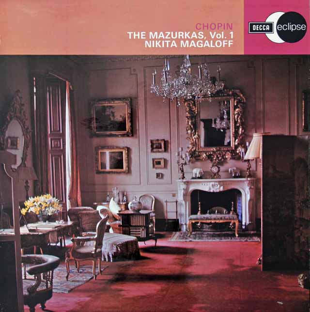 マガロフのショパン/マズルカ全集 　 英DECCA　3028　LP レコード