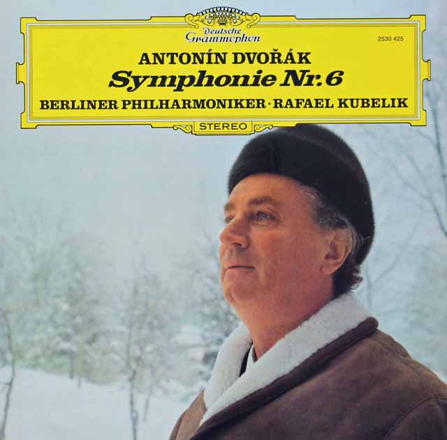 クーベリックのドヴォルザーク/交響曲第6番　独DGG　3520　LP レコード
