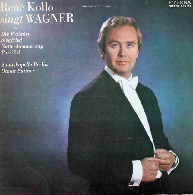 コロ、スウィトナーのワーグナー/オペラ・アリア集　独ETERNA　3499　LP レコード