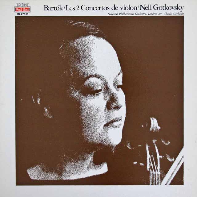 ゴトフスキーのバルトーク/ヴァイオリン協奏曲第1番、第2番　仏RCA　3897　LP レコード
